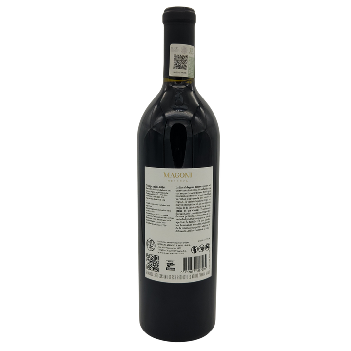 Casa Magoni Tempranillo Reserva 2016 750 ml