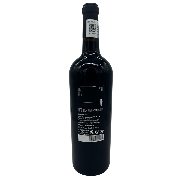 Suma Tres Tinto Dos 2019 750ml