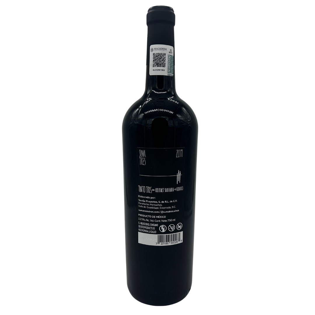 Suma Tres Tinto Tres 2019 750ml